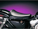 Harley Davidson Sportster [1982-2003]-Bare Bones Solo seat smooth black vinyl-1