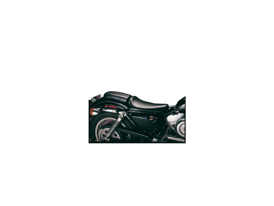 Harley Davidson Sportster [1982-2003]-Bare Bones Solo seat smooth black vinyl