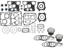 Harley Davidson Dyna [1999-2006]-forged piston kit with upper sealing set-1