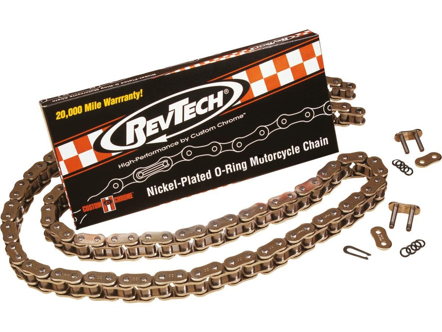 Harley Davidson – Vernickelte O-Ring Kette 120 Glieder