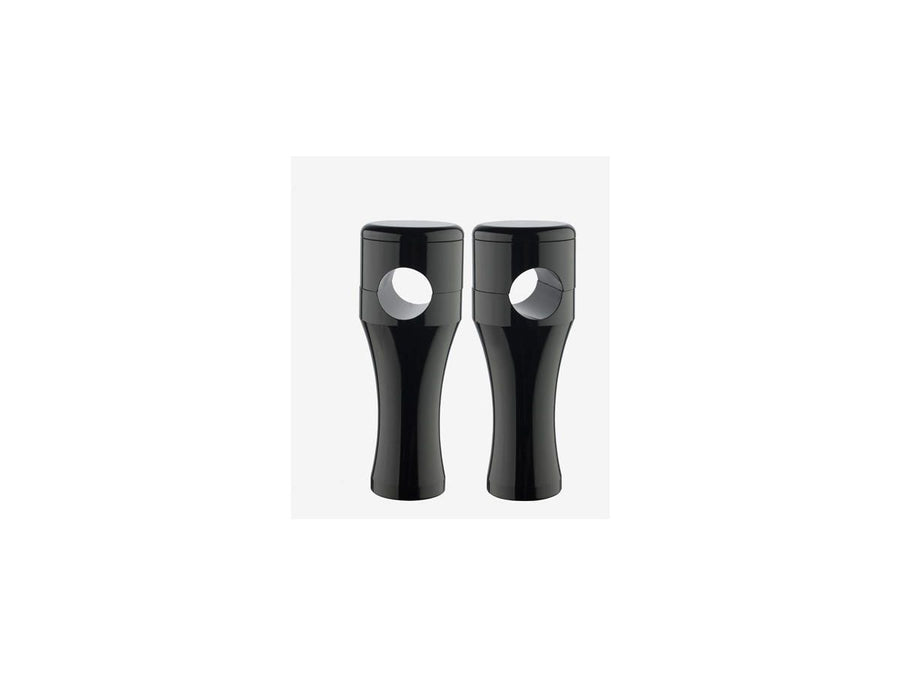 Harley Davidson UP [1974-1974] -Smooth 4 Le guidon augmente la poudre noire recouverte de poudre