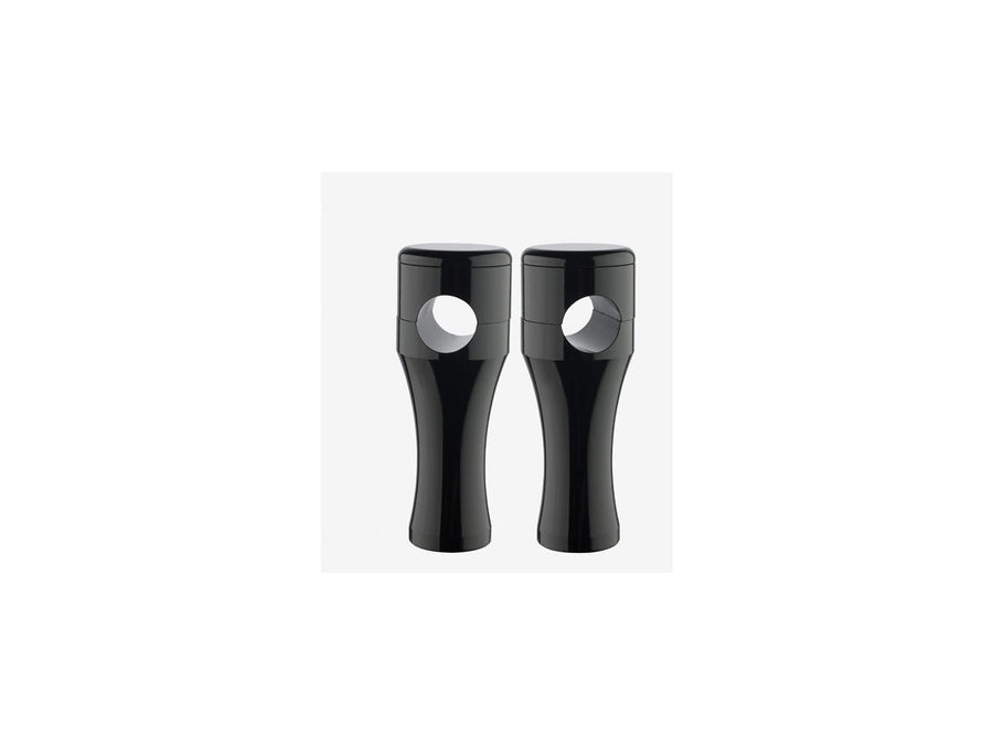 Harley Davidson UP [1974-1974] -Smooth 4 Le guidon augmente la poudre noire recouverte de poudre