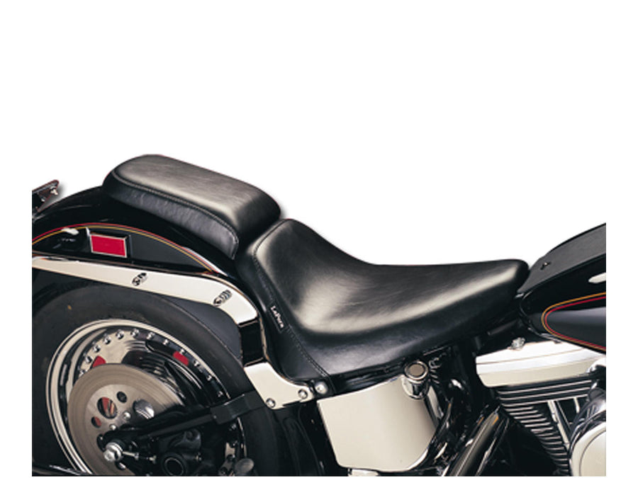 Harley Davidson Softail [2000-2007] – Bare Bones Solo Sitz Glattes Schwarzes Vinyl
