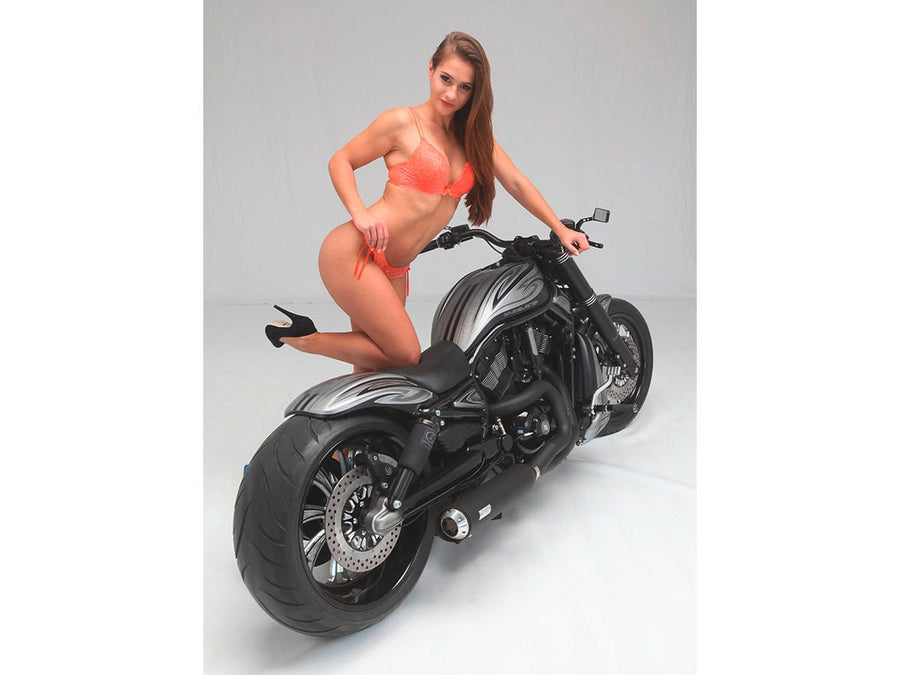 Harley Davidson FL Shovel [1982-1984] – Super Charger Riemenrad Schwarz 1 1/2" 70