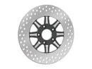 Harley Davidson Touring [2008-2024]-Velocity 2-part brake disc black ...-1