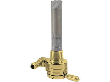 Harley Davidson - 3/8 "NPT Valve de carburant vers l'avant vers le laiton de sortie extérieure avant
