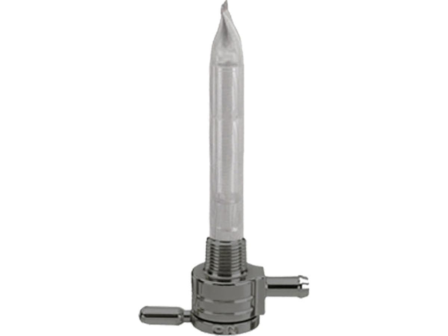 Harley Davidson - 3/8 "npt de carburant valve extérieure droite noire