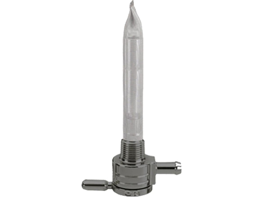 Harley Davidson - 3/8 "npt de carburant valve extérieure droite noire