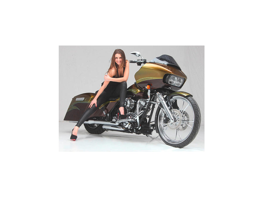 Harley Davidson Touring [2008-2024] – T-5 Bremsscheibe Edelstahl poliert 11,8" hinten