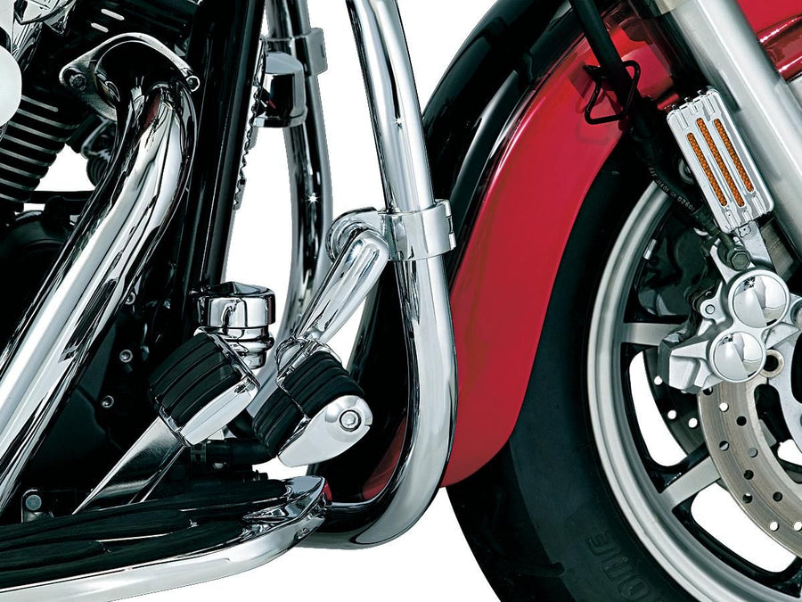 Harley Davidson – Longhorn Versatz-Autobahn-Fußrasten mit 1 1/4" Magnum