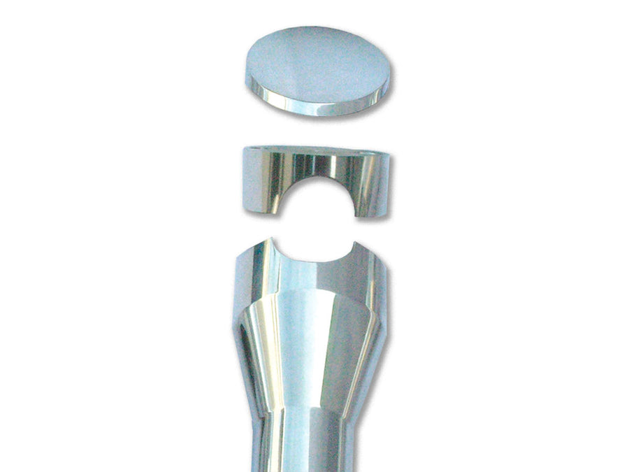 Harley Davidson up [1974-1974] – Big Bone 75 Risers Poliert 1 1/4"