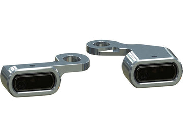 Harley Davidson Softail [1996-2014] -Stripes LED Turn Signal Aluminium Polied Light