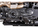 Harley Davidson Sportster [2004-2020] – 28 Zähne Riemenscheibenabdeckung für-3