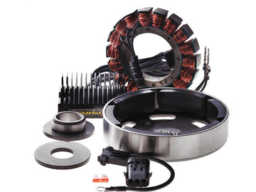 Harley Davidson Dyna [2003-2005]-3-phase charging system Motorcycles with open