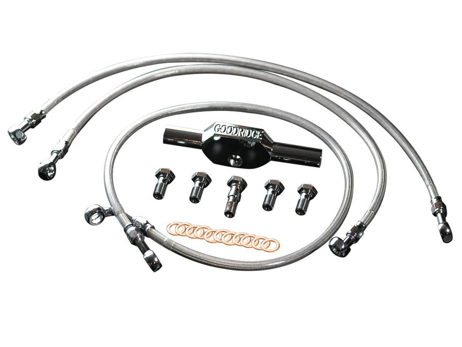 Harley Davidson Flhr [2008-2008] -Les de freinage High-End +8 "