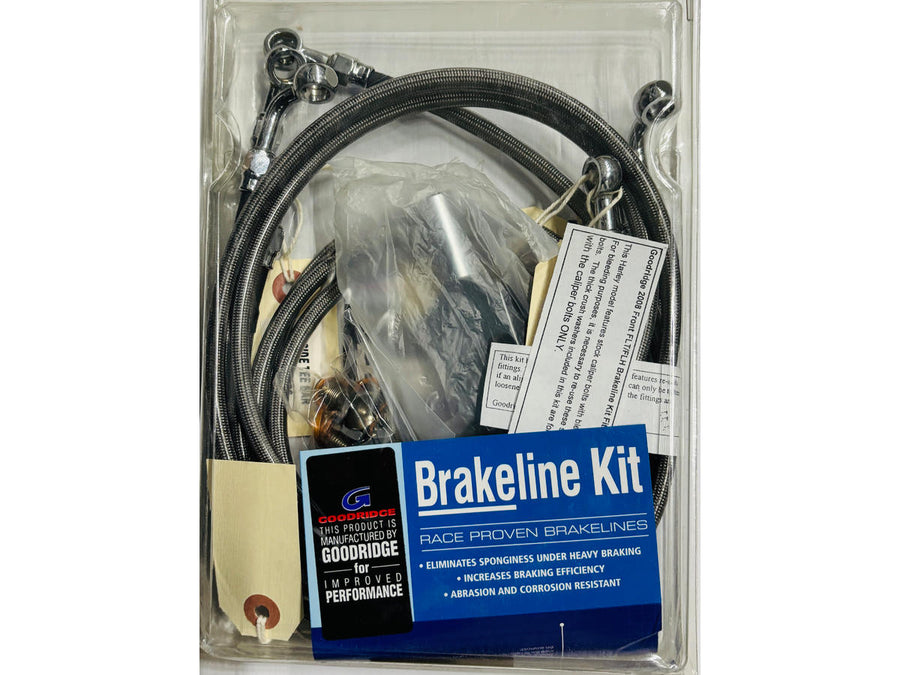 Harley Davidson - front brake line kit dot +4 "customs