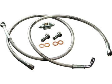 Harley Davidson Flhr [2008-2008] -Oem de style de freinage de style de style en acier inoxydable