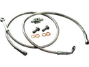 Harley Davidson Fltr [2008-2009]-OEM Style brake line made of stainless steel-1