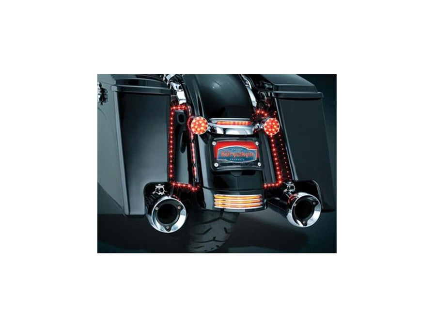 Harley Davidson Touring [1997-2013] Arestres arrière Light Light Black