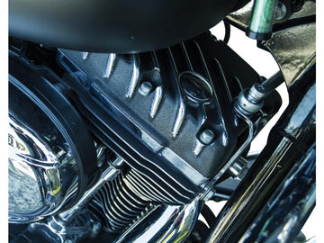 Harley Davidson Sportster [2004-2020]-Ribsters Rocker Box cover black cut - 0