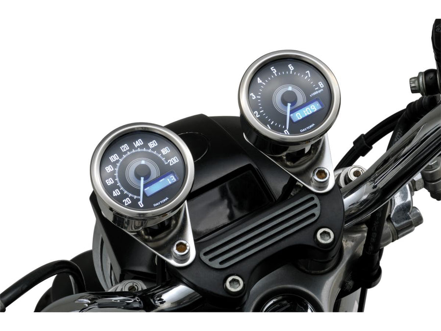 Harley Davidson Sportster [1986-2013] – Velona60 Tachometer Edelstahl poliert