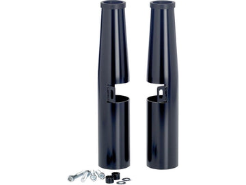 Harley Davidson Sportster [1988-2020] -39 mm Protection de la fourchette Black Fork Protection