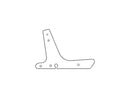 Harley Davidson Sportster [2004-2020] - Sissy Bar Side Plates Chrom-4