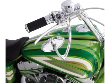 Harley Davidson – Retro Bremszylinder-Kit Schwarz Eloxiert 3/4" Doppelscheibe