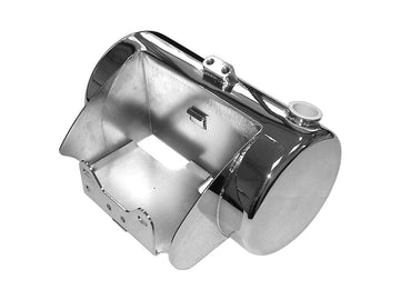 Harley Davidson Softail [2000-2017]-custom-defined round oil tank chrome
