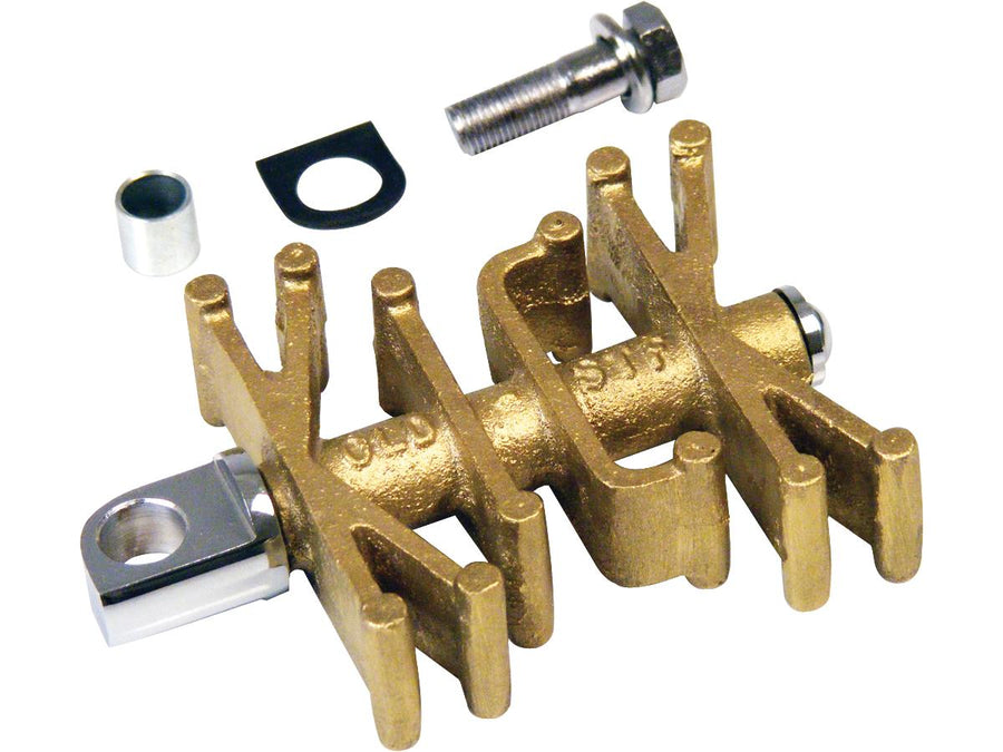 Harley Davidson - Paughco Altes Zeit Messing Kickstarter Pedal