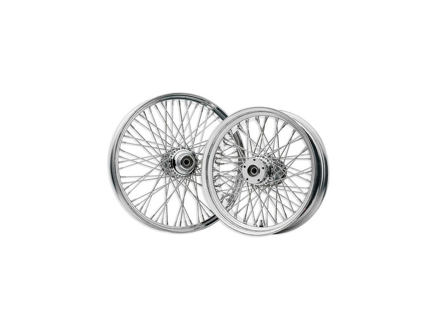 Harley Davidson Softail [2000-2007]-40-spoke 16x3.50 chrome wheels Chrom 3/4 "