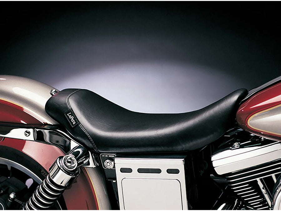 Harley Davidson FXDWGI [2004-2005] -Bare Oos Solo Siège lisse en vinyle noir