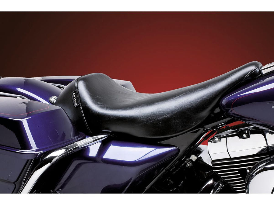 Harley Davidson Touring [2002-2007] – Bare Bones Solo Sitz Glattes Schwarzes Vinyl