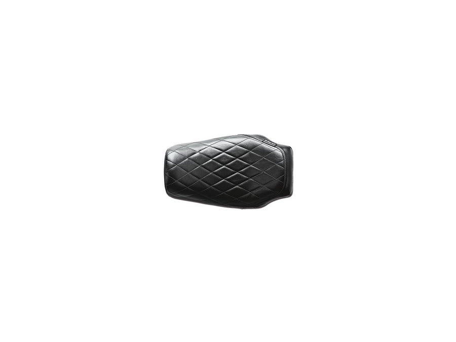Harley Davidson Dyna [2006-2017] -Bare osé siège de siège diamant stitch schwarzes