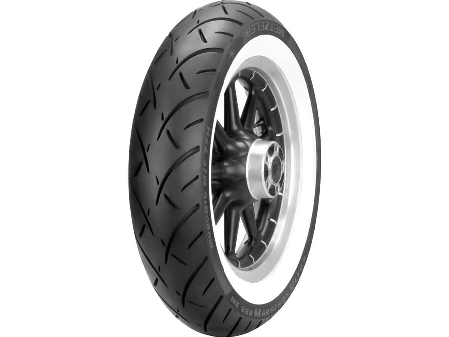 Harley Davidson-Me 888 Marathon Ultra Tires 140/90 B-16 77H TL reinforced white wall