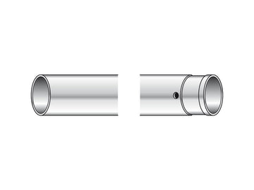 Harley Davidson Sportster [1988-2020] -39 mm Fork Pipes standard Hartchrom 24.25 " - 0