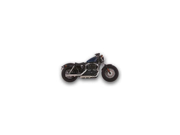 Harley Davidson Sportster [2014-2016] -Double Grooves Pantes-on Polished Silencer