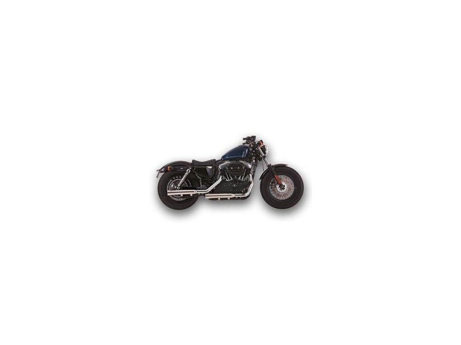 Harley Davidson Sportster [2014-2016] -Double Grooves Pantes-on Polished Silencer