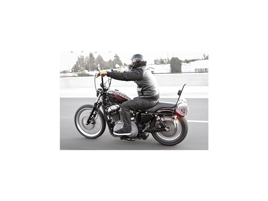 Harley Davidson Sportster [2004-2020] - High Sissy Bar avec noir rembourré