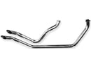 Harley Davidson Fl Shovel [1970-1984]-Gooseneck 2-part drag pipes shovel engine ...-3