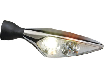 Harley Davidson – Micro Rhombus PL Titan LED Blinker/Positionslicht vorne links Titan … - 0