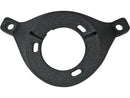 Harley Davidson Dyna [1993-1998] – Atemhalterung Schwarz Gekräuselt-2