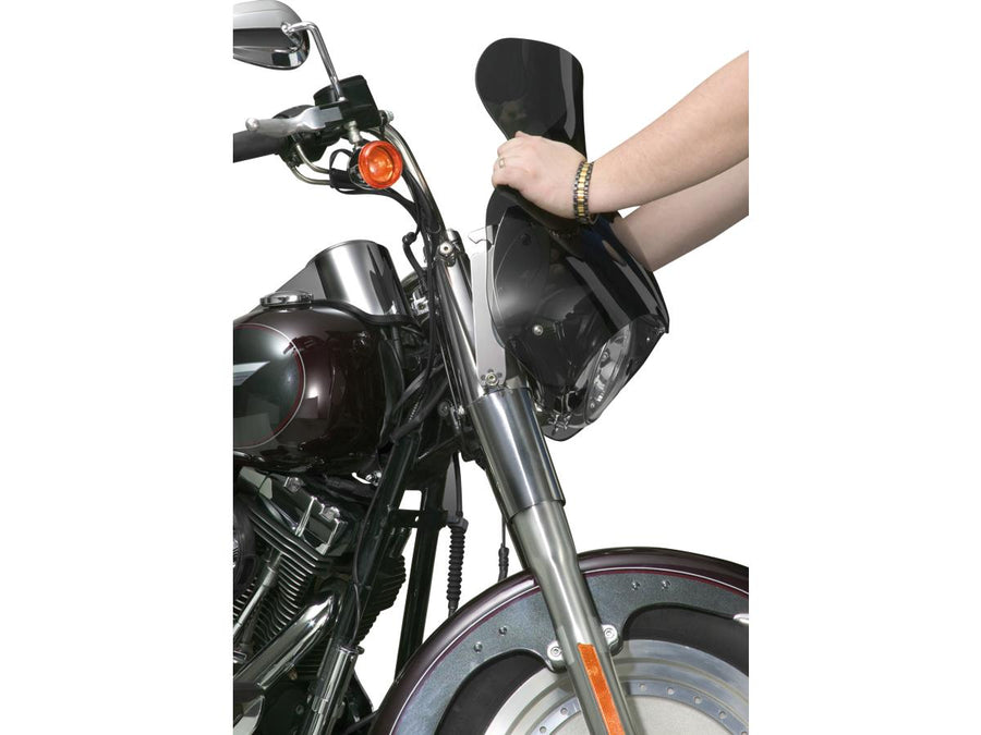 Harley Davidson FLSTF [2014-2017] -Stinger Windshield Hauteur: 12,5 "