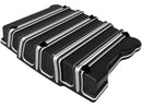 Harley Davidson Dyna [1999-2017]-10-gauge rocker box covered black-3