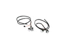Harley Davidson Dyna [1996-2006]-complete handlebar cable tree with chromeed-1