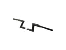 Harley Davidson-1 1/4 "Z-bar avec un diamètre de pince 1", guidon en crue, 3 trous-1