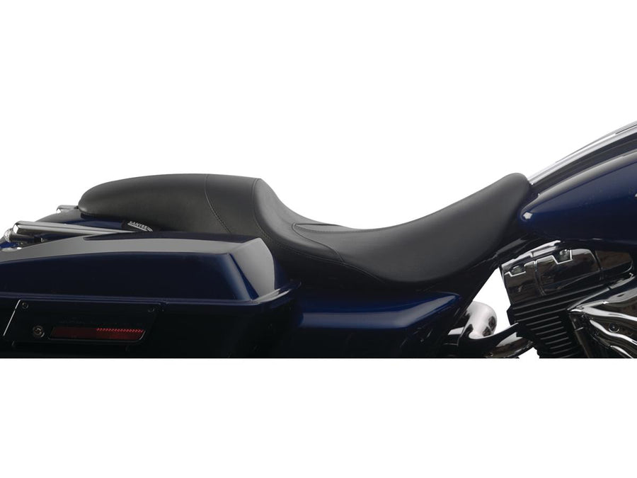 Harley Davidson Softail [2000-2005]-Minotaur smooth seat black leather vinyl