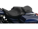 Harley Davidson FLHR [2016-2022] – Hydra Glatt Sitz Schwarzes Leder Vinyl-2