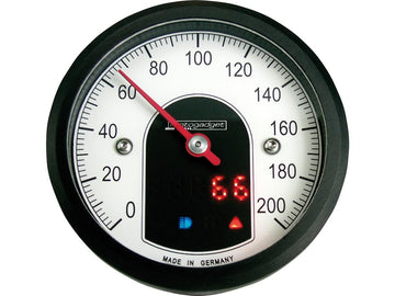 Harley Davidson Sportster [1986-2013] -Motoscope minuscule tachymètre Échelle: 200 mph; 200 - 0