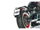Harley Davidson - Kit de support de plaque d'immatriculation vers le bas et à l'intérieur 240 x 200 mm noir-3